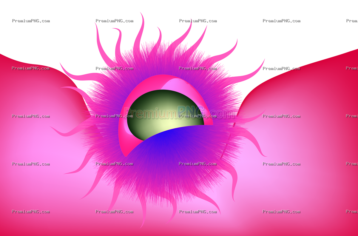 3D Cancer Cell Vector EPS – Abstract Medical & Scientific Illustration
